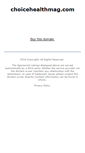 Mobile Screenshot of choicehealthmag.com
